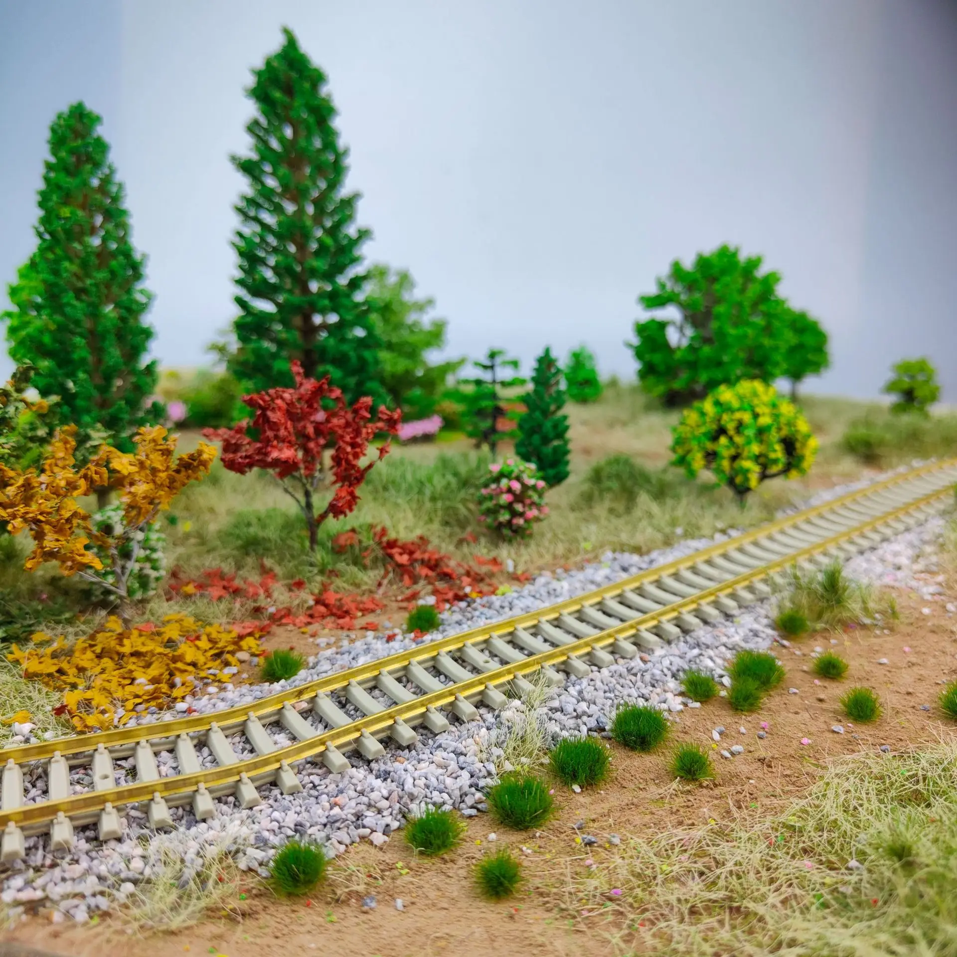 100 جرام أحجار المناظر الطبيعية 0.5-6 مللي متر أحجار صغيرة نموذج أطقم لتقوم بها بنفسك قطار المسار المشهد المواد اليدوية طاولة الرمل ديوراما اكسسوارات