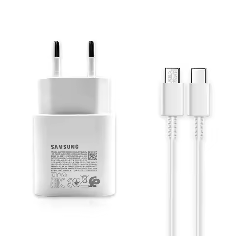 For Samsung PD 25W Super Fast Charger USB Type C Galaxy S24 Ultra S23 S22 S21 Plus FE A55 A54 A25 A15 A51 Quick Charging Adapter