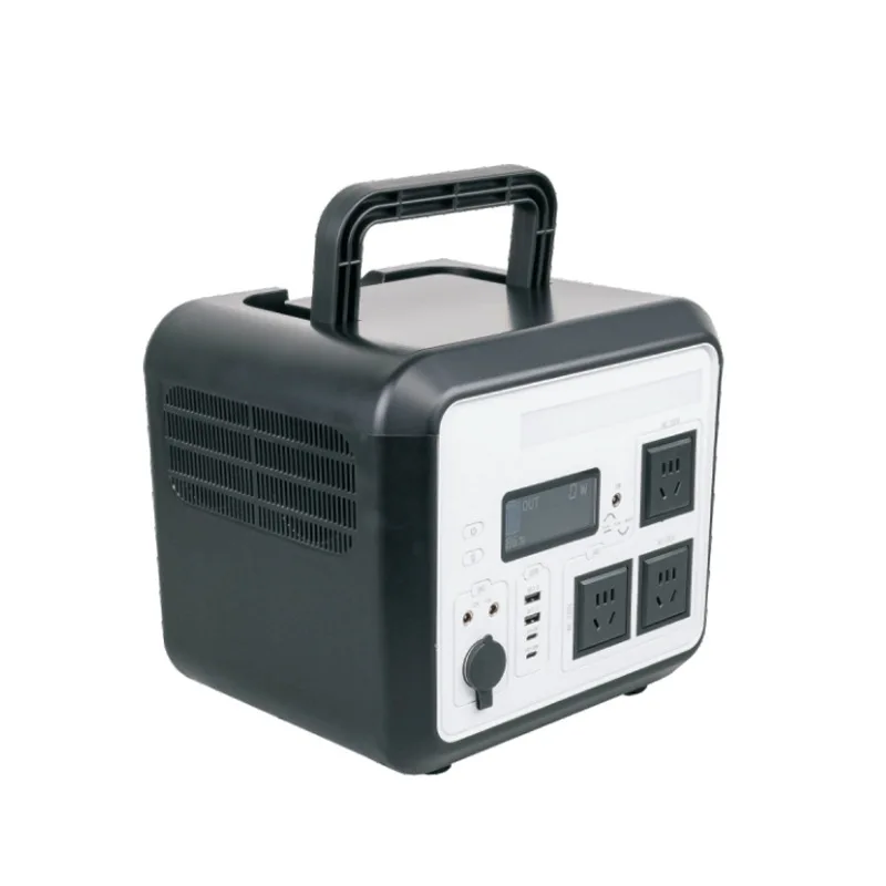 1200W Portable Outdoor Power Station Mini Solar Generator For Camping Fishing Travel Emergency Energy Storage Station