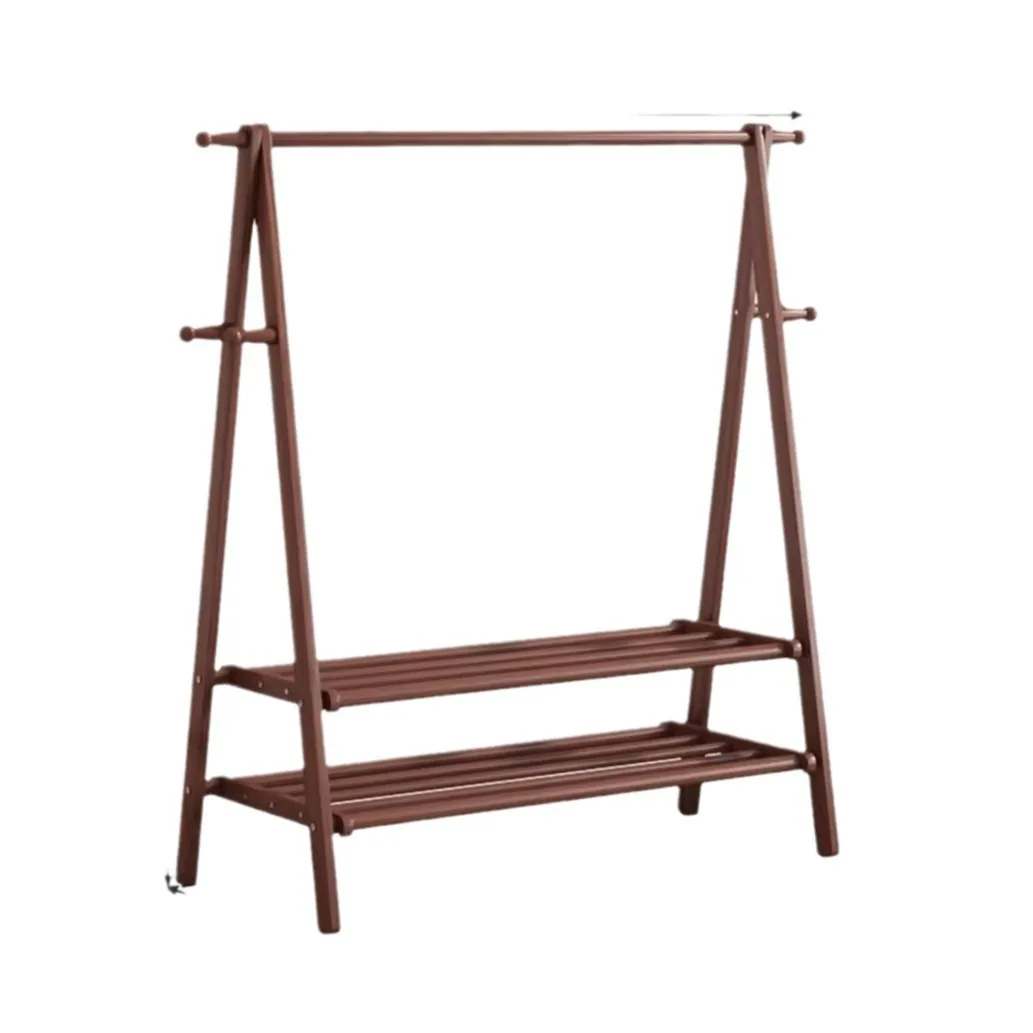 

Solid wood, hanger floor, bedroom, coat rack, household, drying rack