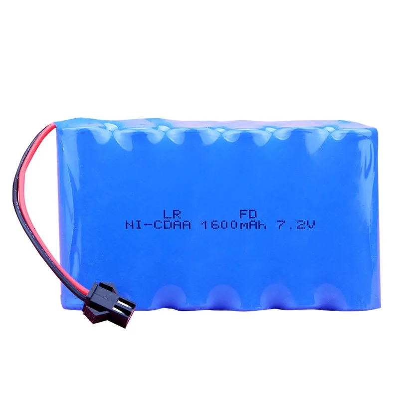 7.2V 700mAH 1600mAH large-capacity rechargeable battery children's toy car remote control car battery pack