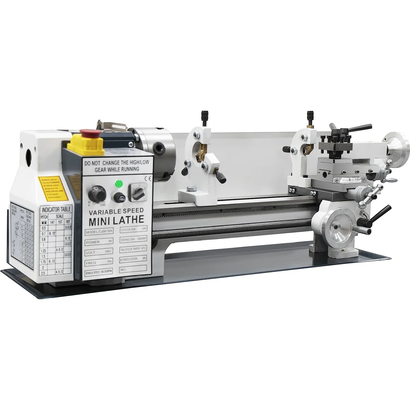 YH New Model Vevor Mini Metal Lathe Machine Manual Bench Lathe Machine