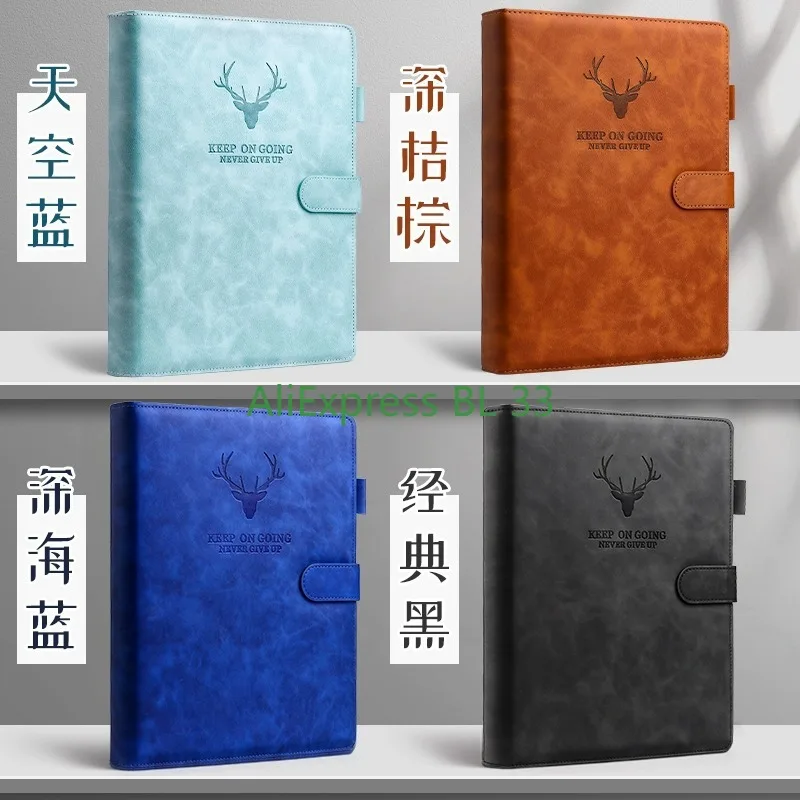 

Блокнот формата А4, ультра-толстый утолщенный блокнот, деловой мягкий кожаный рабочий запис для встреч, офисный дневник, альбом для рисования, милый студенческий блокнот