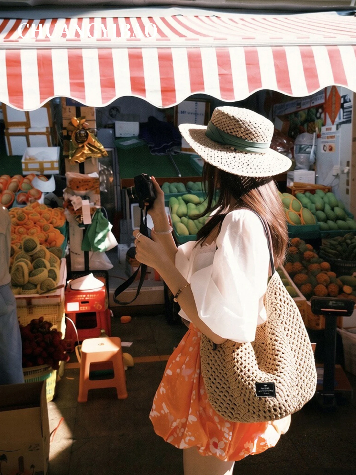 Bolsa de Praia Feminina de Pal - Woven Straw Bag avaliação e preço