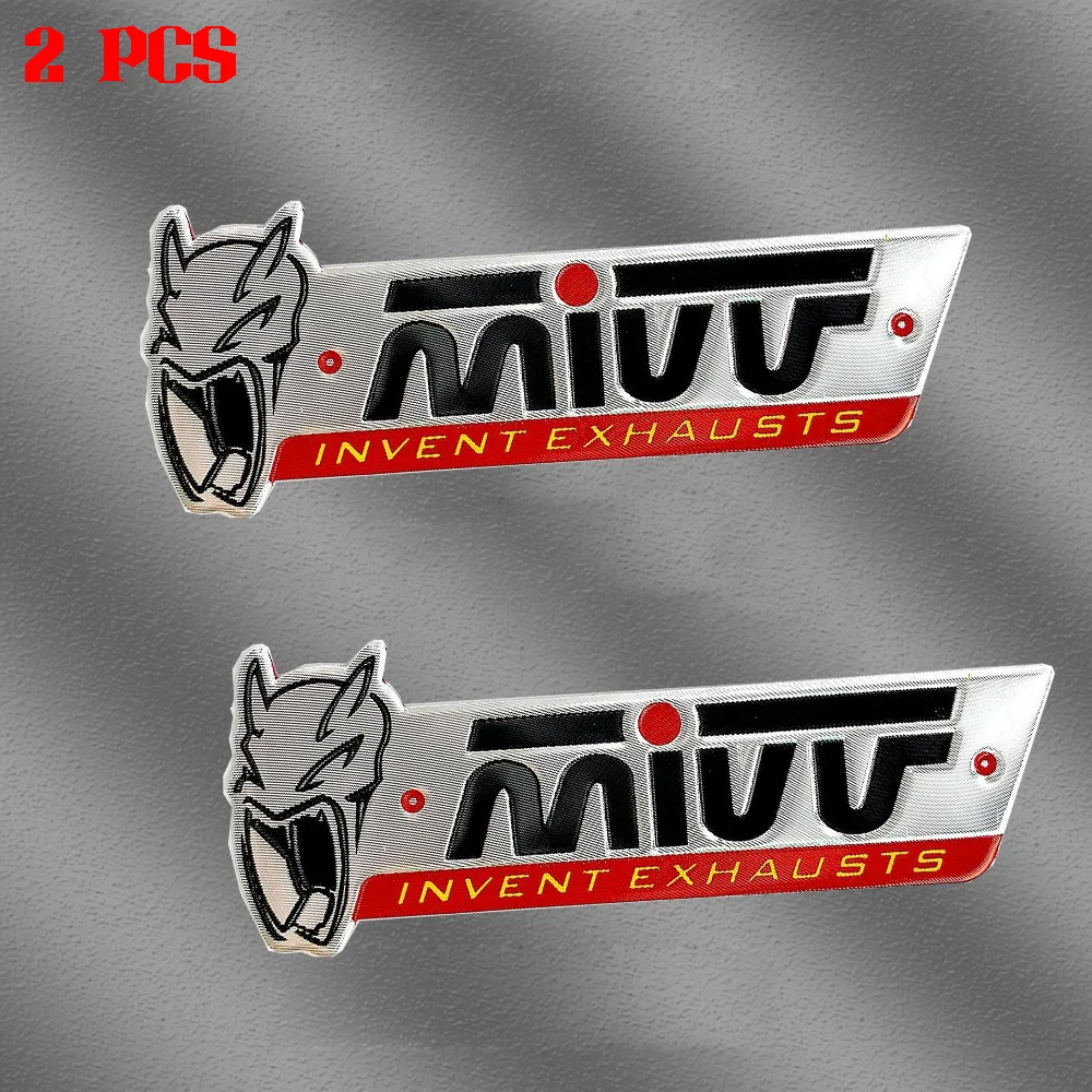 For MIVV Mover Exhaust Fit Protector Sticker Honda CBR650R CBR 600 RR Ducati Multistrada V4 Motorcycle Accessories Muffler 470MM