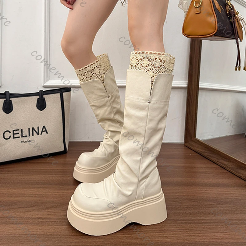 Comemore Gothic Lace Platform – обзор и цена Street Fashion Vintage