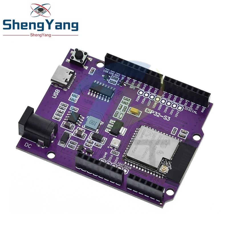 Imagem -03 - Módulo Placa de Desenvolvimento sem Fio Tzt d1 Esp32-s3 Wifi Bluetooth Flash 16mb Uno d1 r3 Ch340 N16r8 Esp32 Esp32