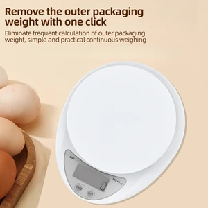 5kg/1g balança digital portátil led balança digital portátil balança de alimentos medição peso cozinha balança acessórios cozinha 12 principais vendas bascula 5 toneladas - №11