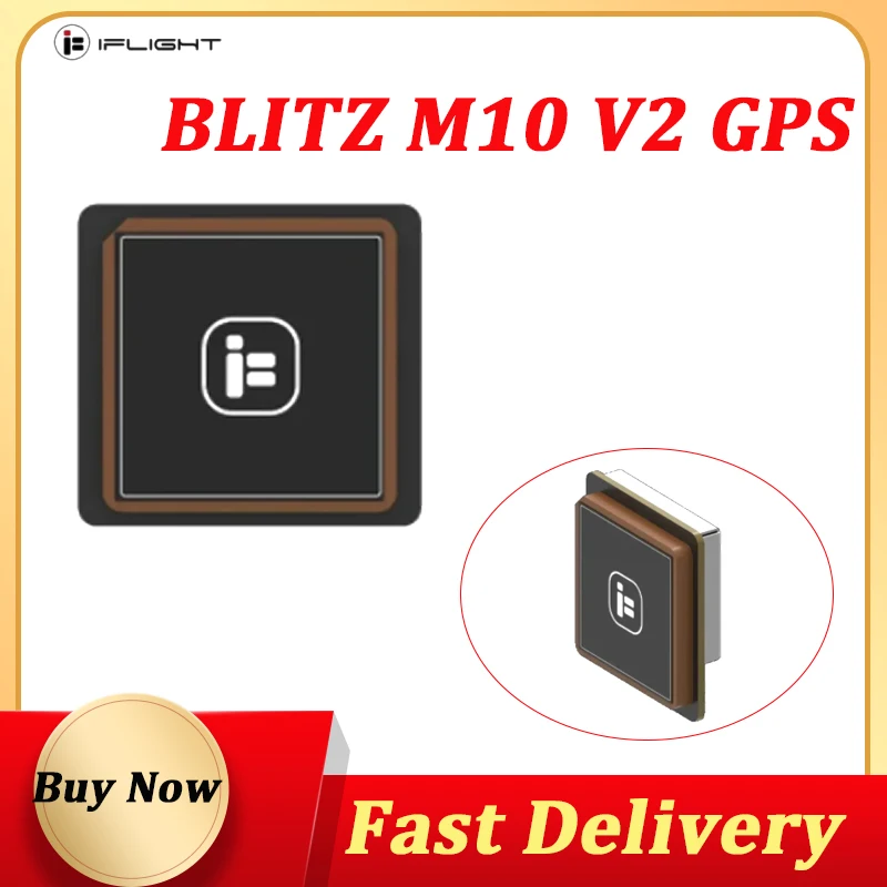 

iFlight BLITZ M10 V2 GPS integrate Compass module QMC5883L Built-in TCXO crystal and farad capacitor for FPV Parts