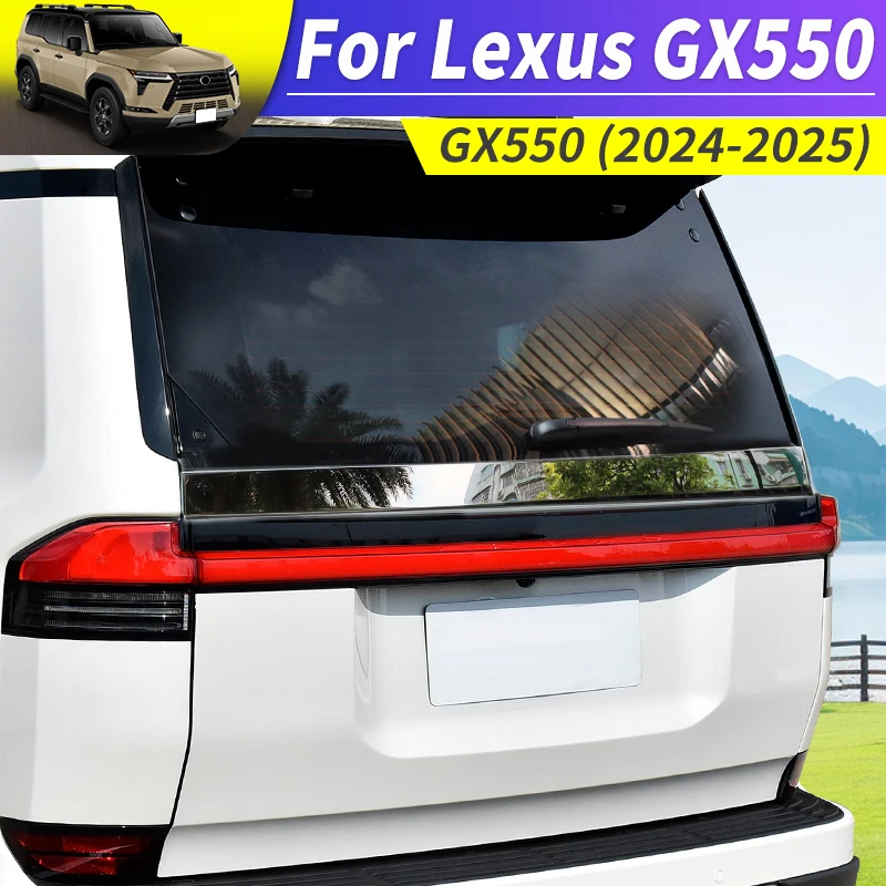 For Lexus GX550 GX550h 2024 2025 Tailgate Decoration Bright strip,Exterior Upgraded Accessories body kit Modification Tuning