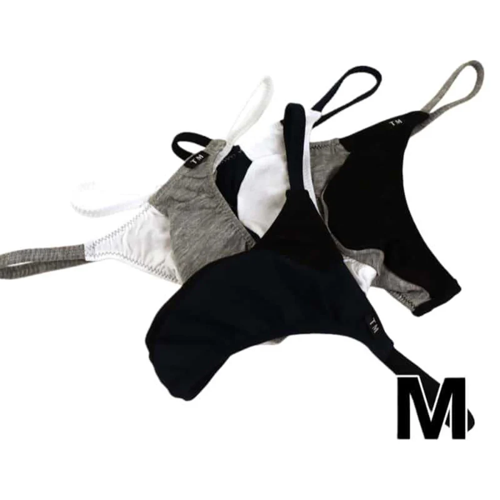 

Men Sexy Splicing Underwear For Hot Man G-Strings Cotton Low Rise Summer Men's Panties Stretch Femboy Pouch Mini Briefs Thongs