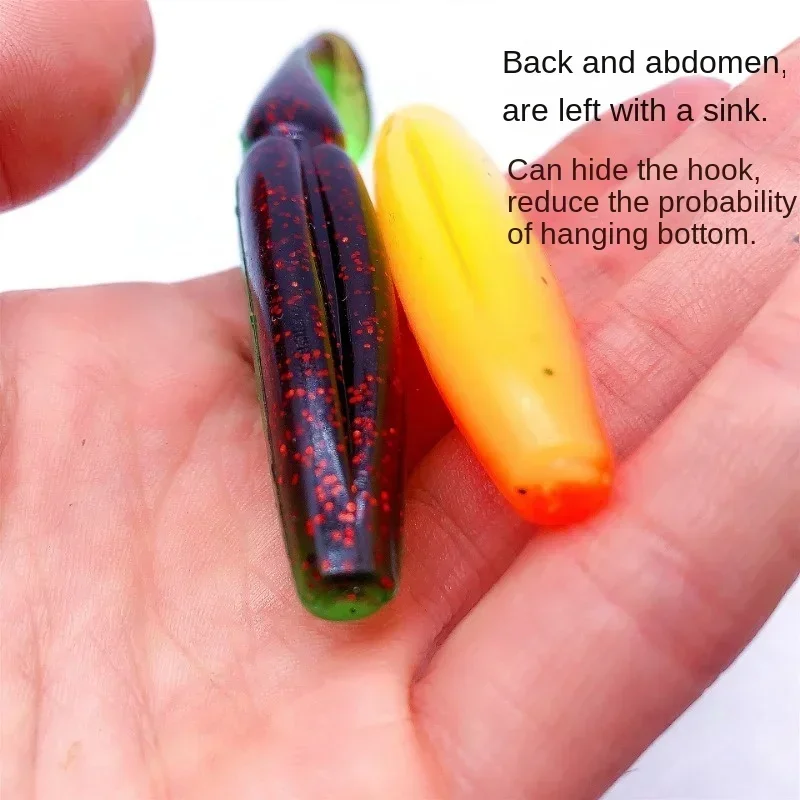 Fishing Soft leure Flexible lure finesse easy shiner bass  pike shad carnivorous silicone predator fishing Big bait Accessories