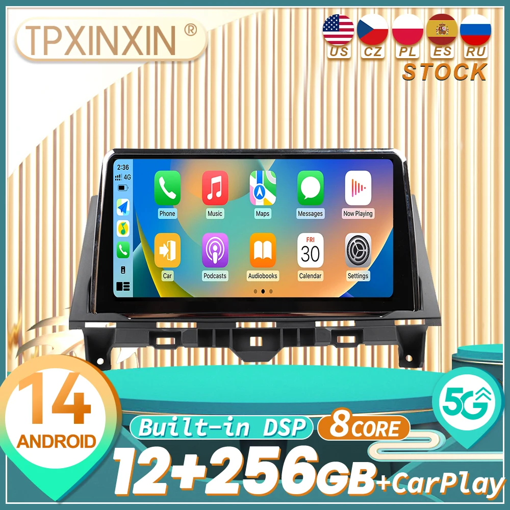 

For Honda Accord 8 2008 2009 2010 2011 2012 2013 Android Auto Carplay Car Radio Automotive Multimedia Player GPS Navi Head Unit