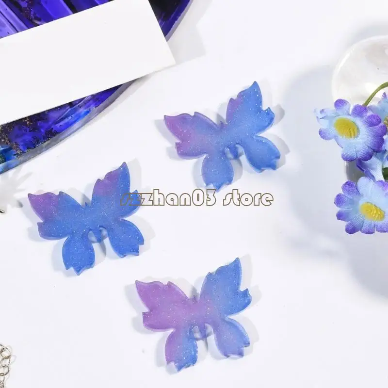 367C Multifunctional Butterfly Resin Mold Set Designed For Creating Unique Accessories Like Necklaces Earrings And Brooches