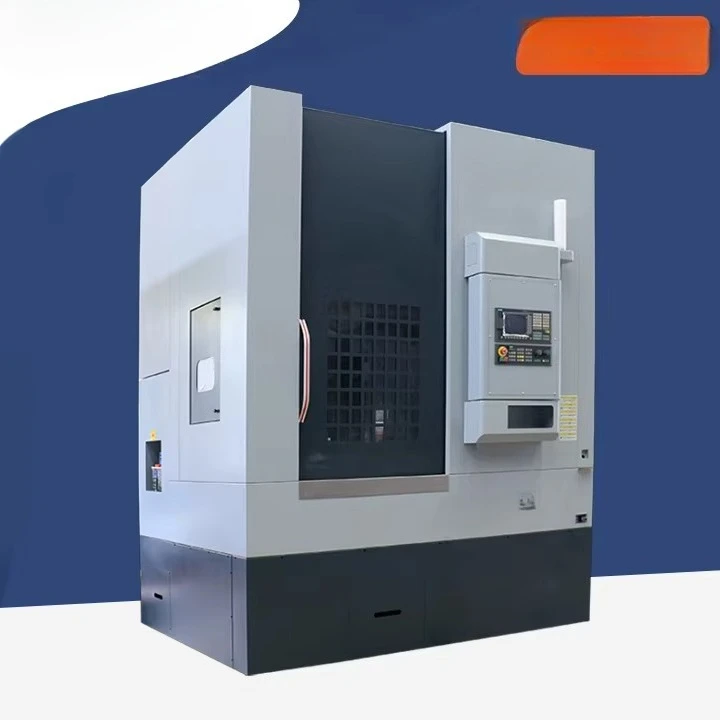 High-Tech VTC80A CNC Lathe Professional Heavy Duty with Control System Vertical Design