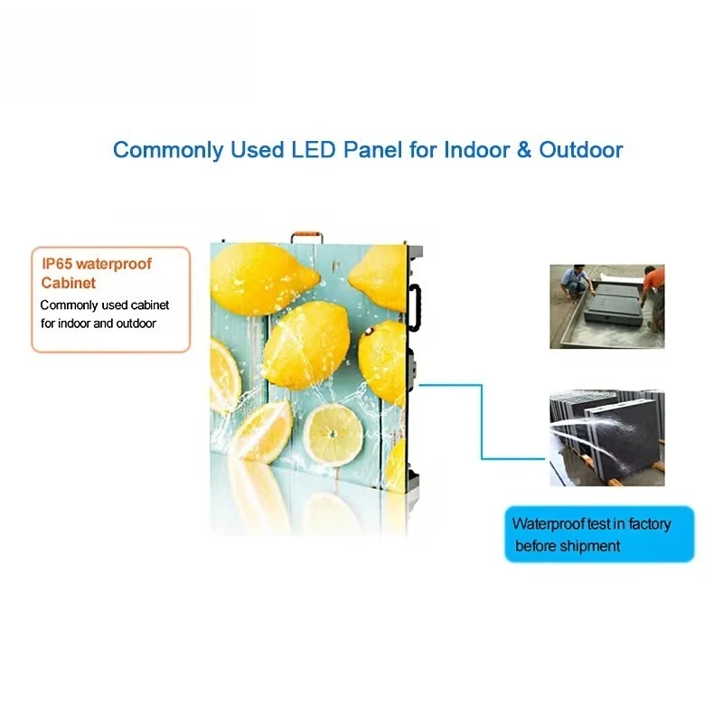 Full Color Light Emitting Diode Screen Panel Light Emitting Diode Display