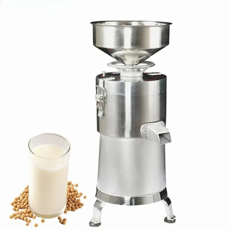750W Soybean Milk Grinder Commercial Soya Bean Milk Grinding Machine Slag Pulp Separator Machine