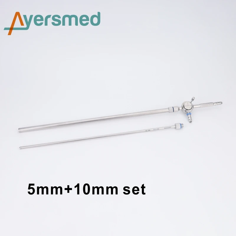 Laparoscopic Instruments Suction and Irrigation Tube With Sliding Valve 5mm/10mm