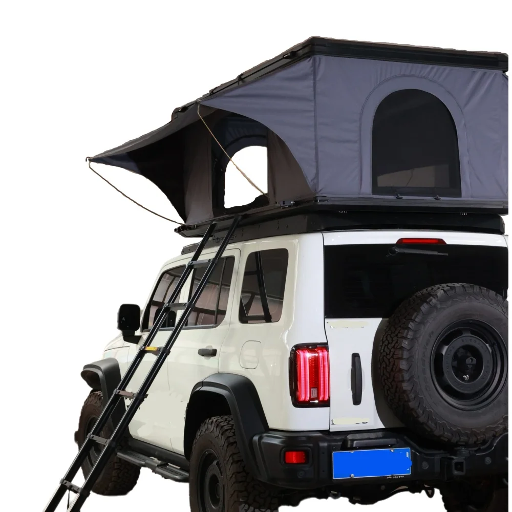 

Custom 2-3 People Tent Hard Shell Aluminum Rooftop Tent For Van Jeep SUV Truck Car Tents For Camping