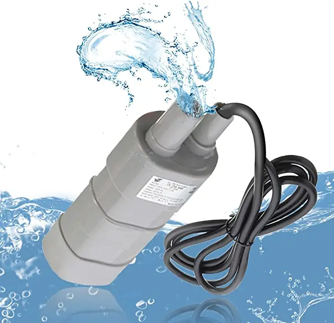 For Camper Caravan suitable,fluid tap water, groundwater, seawater, sewage transfer pump 12V Motorhome High Flow Submersible