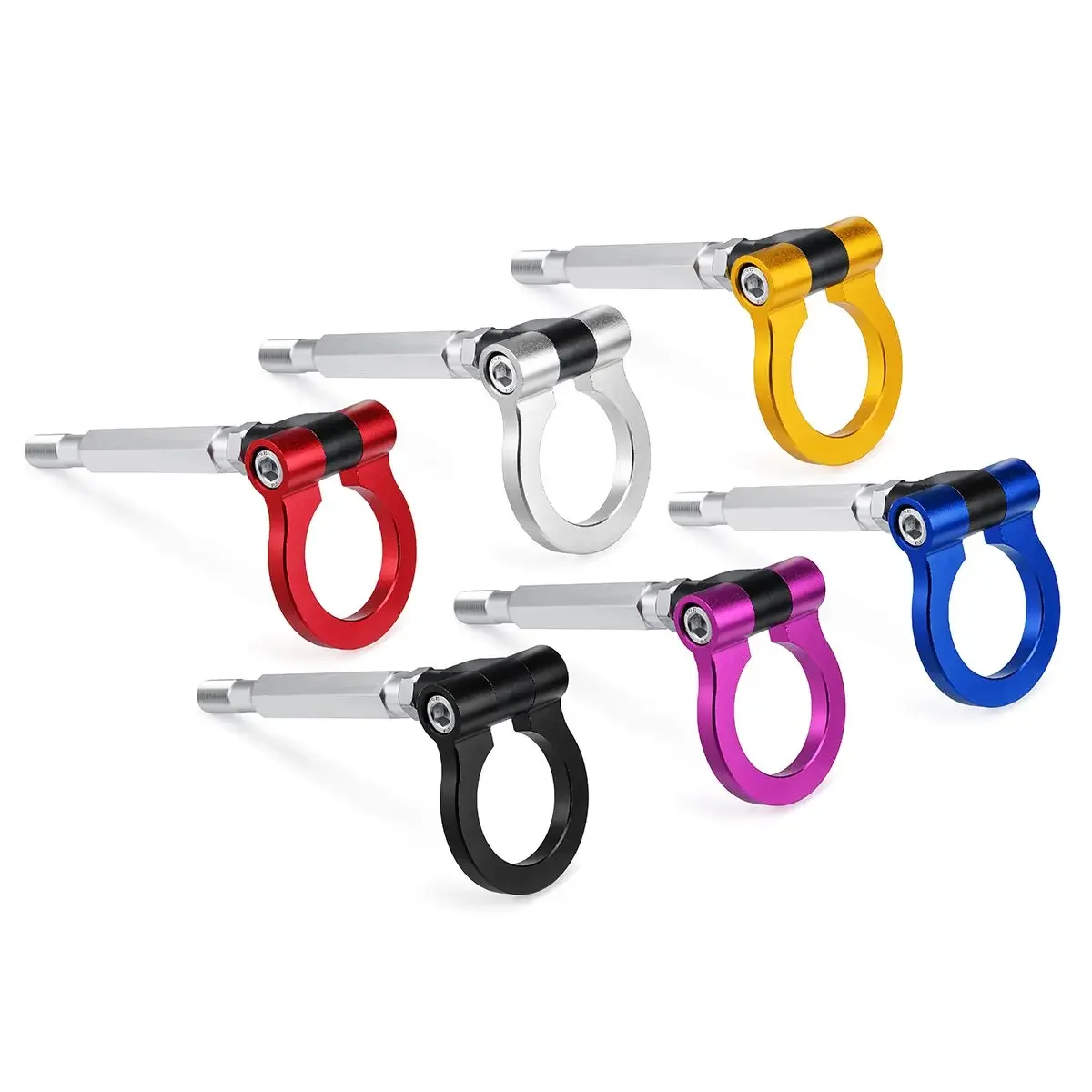 General Motors Trailer Towing Shackle Racer Aluminum Front and Rear  for Subaru WRX STI BRZ 2015-up