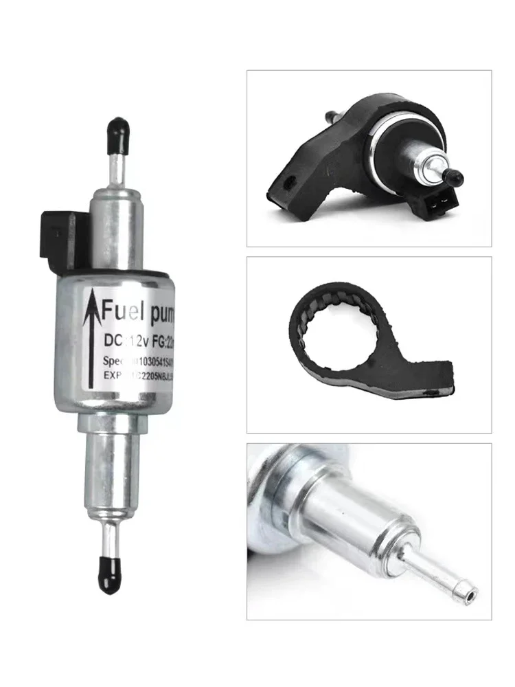 

Топливный насос постоянного тока 12 В/24 В для обогревателей Webasto от 2 кВт до 6 кВт, 22 мл, электронные обогреватели, топливный насос, автомобильный дизельный парковочный обогреватель, простой в установке