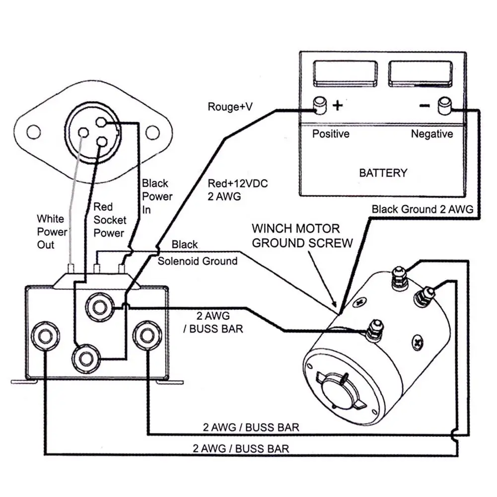 24V 250A Windenmagnetrelais Silberlegierung Winde Magnetschützrelais für 9000lb SUV/UTV Windenensteuerung mechanische Ausrüstung – Detail 16