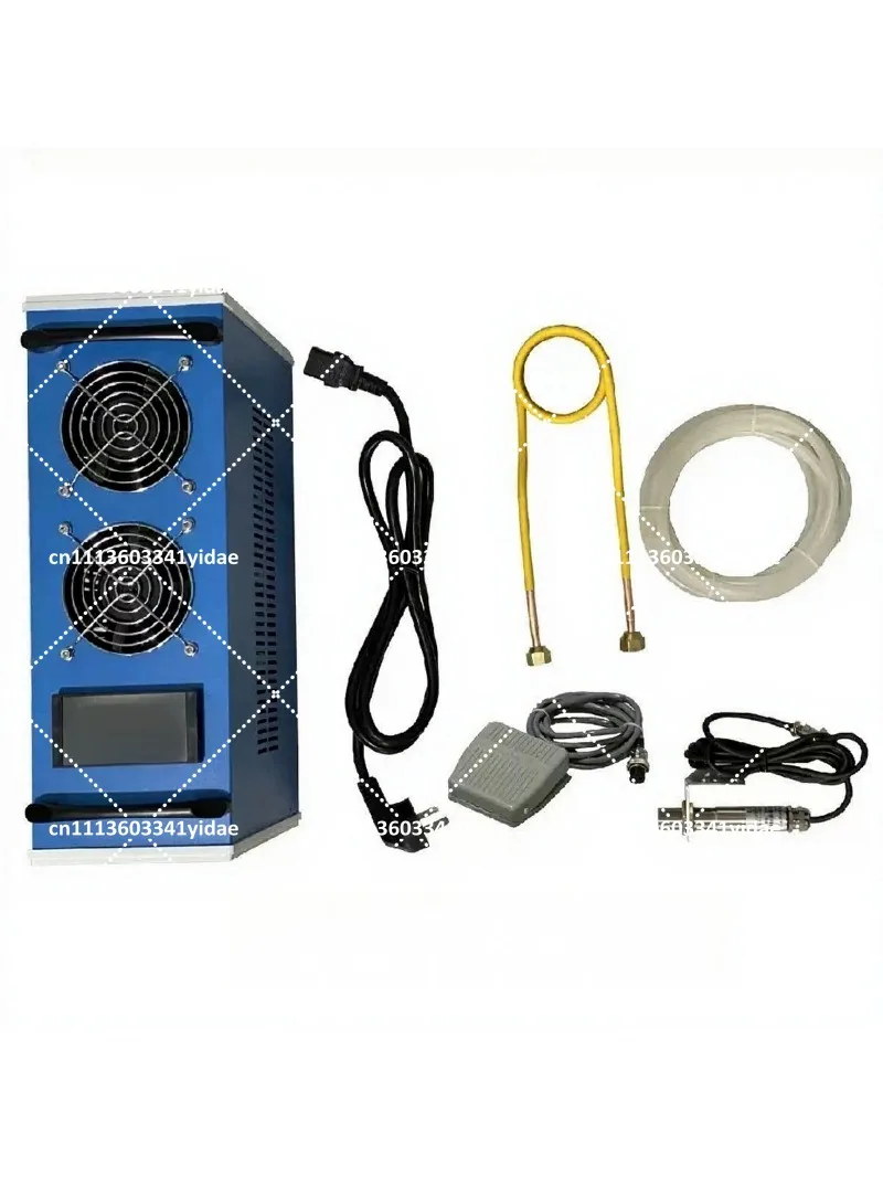 2800W Induction Heater Metal Smelting Furnace Quenching Equipment Adjustable Power Temperature Control 1-600°C