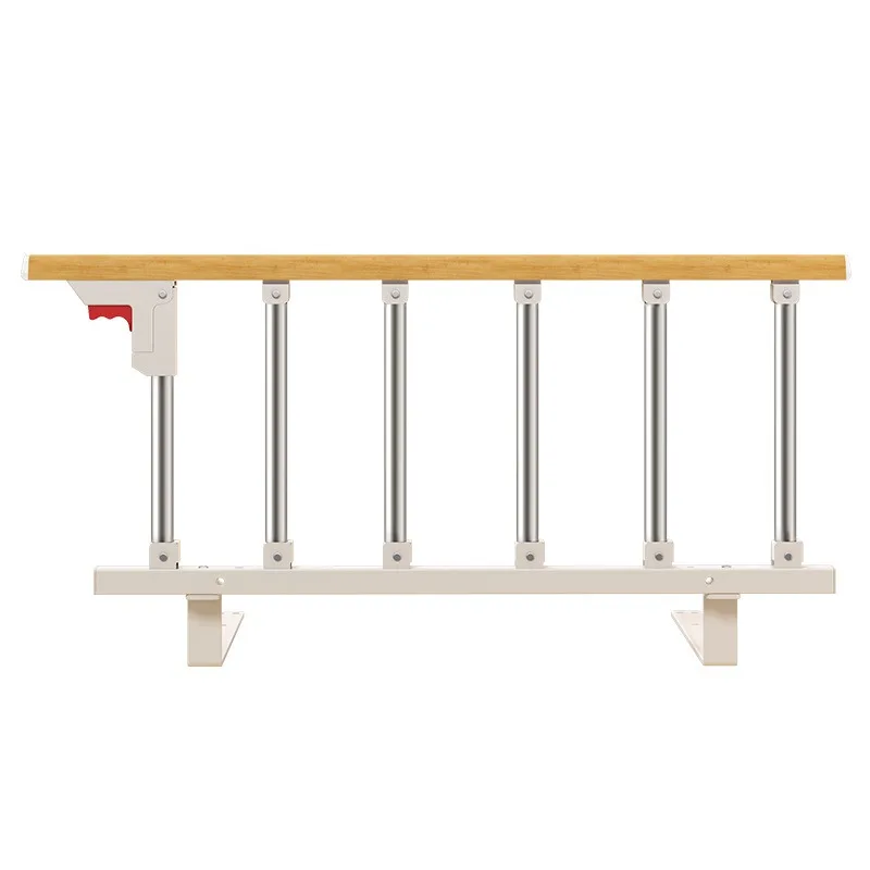 Elderly bed protective fence, patient get up and get up aid unilateral baffle, household bedside armrest folding