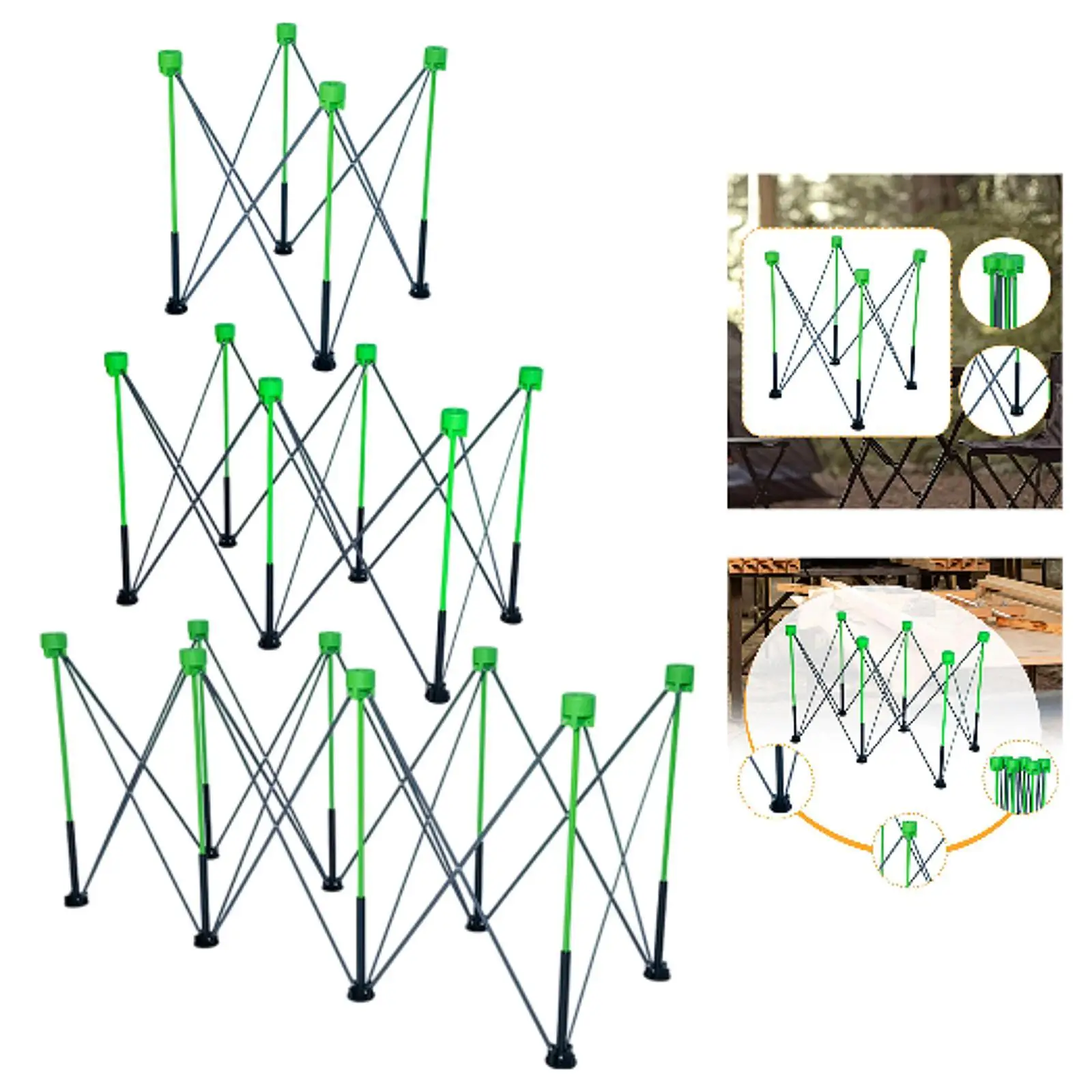 

Portable Workbench Accessories Furniture Legs Easy to Install Sturdy Stable Bracket Supplies Workstand Folding Stand Work Stand