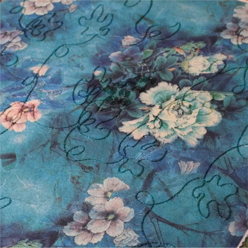 

Ткань для одежды Xiangyunsha — это платье Cheongsam в тяжелом весе с вышивкой и окрашенными в галстук вечерними платьями в форме цветка.