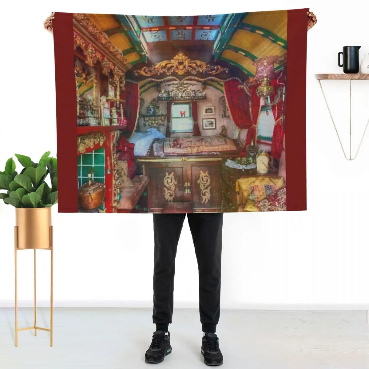 Gypsy Caravan Throw Blanket Bed warm for winter Plaid Thin Decorative Throw Blankets For Sofas Blankets