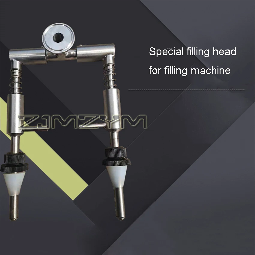 Gravity Filling Machine Head 304 Stainless Steel Gravity Filling Nozzles Professional Liquid Paste Filling Machine Accessories