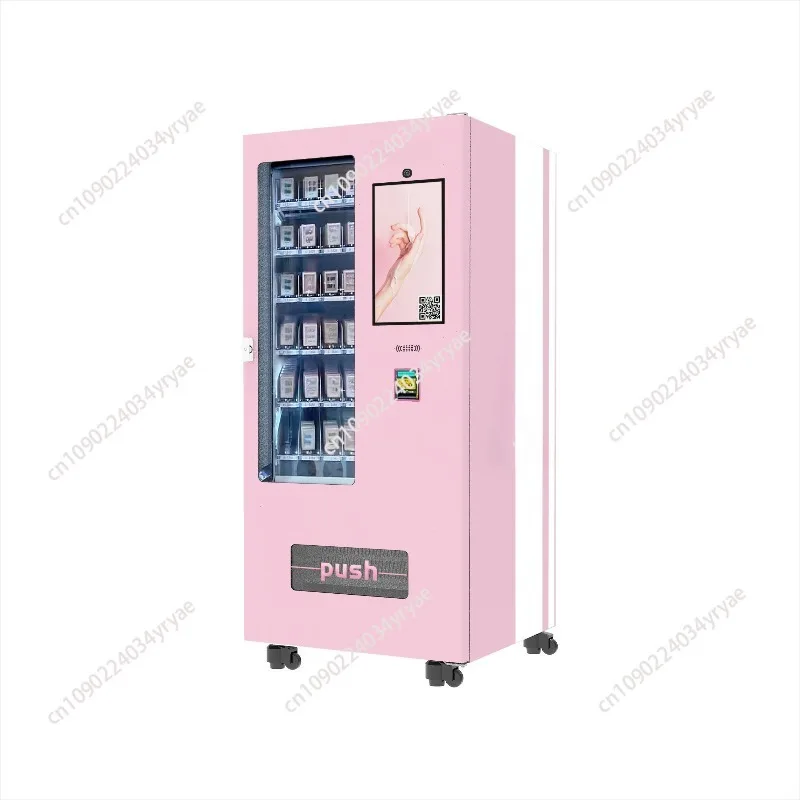JSK Cost-effective 24 Hour Automatic Nail Art Vending Machine with Age Verification for Manicure Supplies