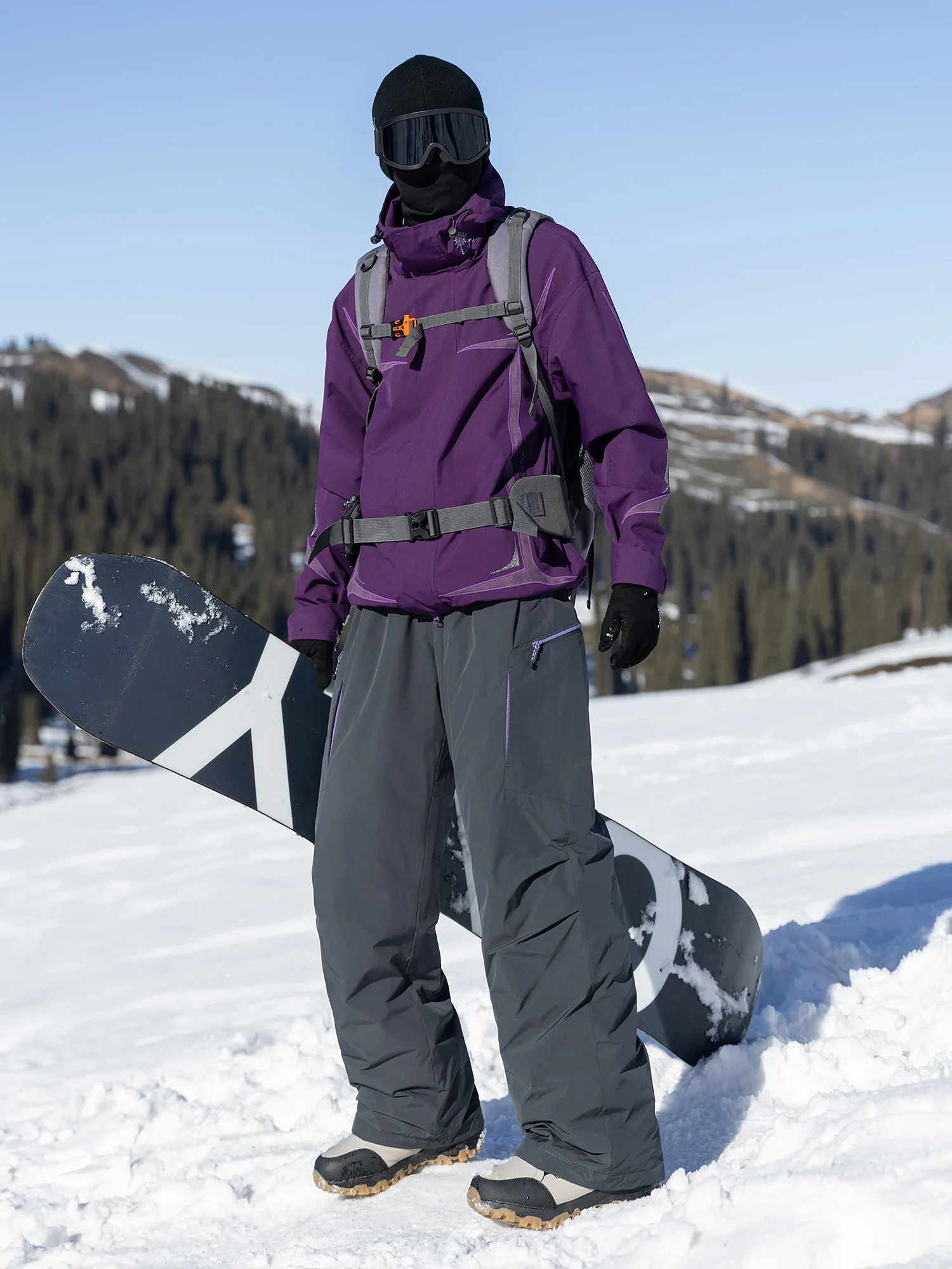 

Зимние новые уличные пуховые брюки мужские, утепленные, для катания на лыжах, теплые, длинные, прямые, на молнии, декоративные