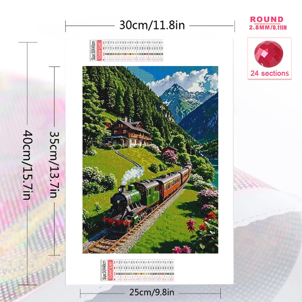 Алмазная мозаика Momoart: Пейз – обзор и цена Photo Mosaic Print