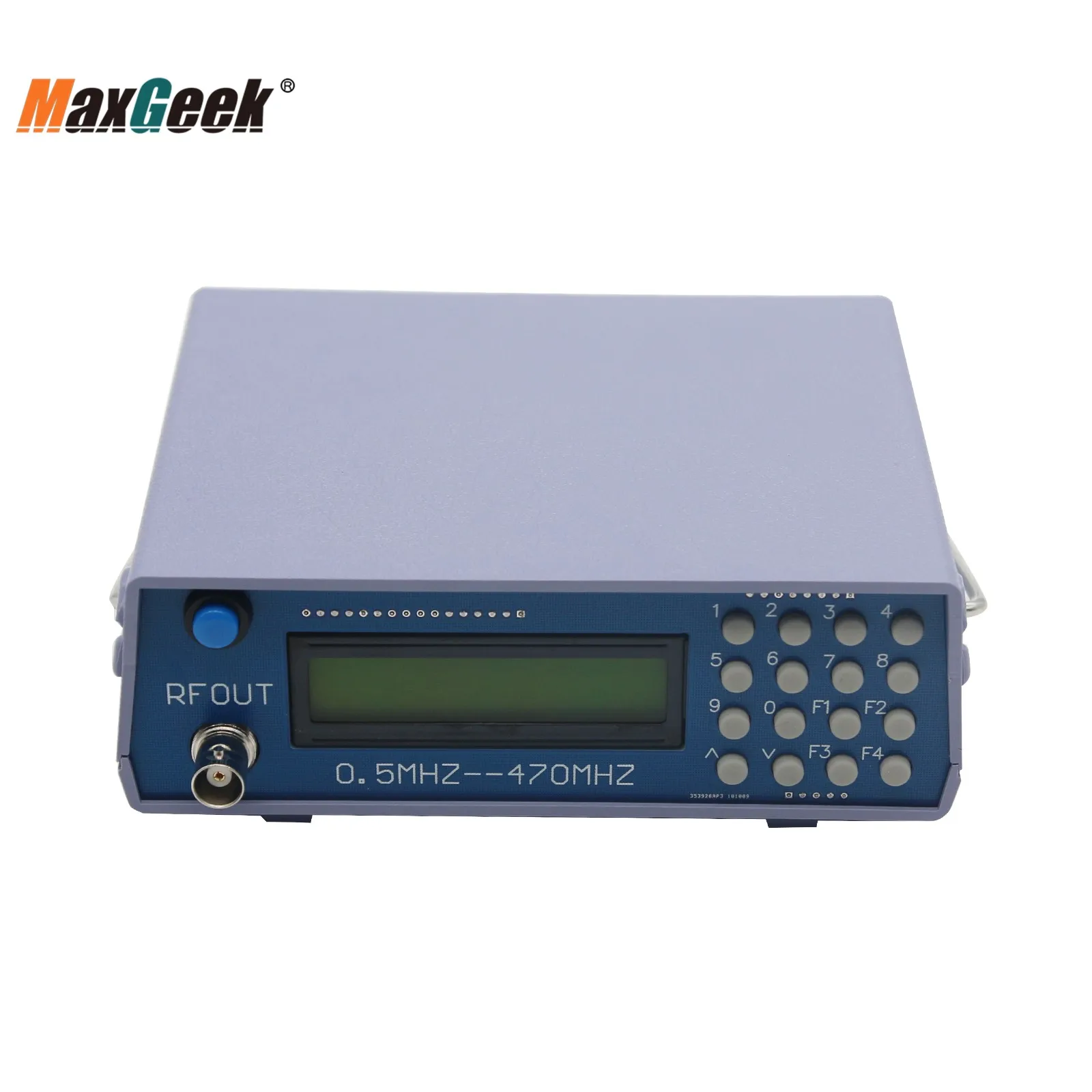 Maxgeek 0.5Mhz-470Mhz RF Signal Generator Meter Tester for FM Radio Walkie-Talkie Debug