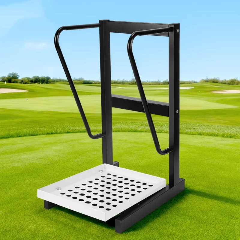 Golf Bag Holder Club Rack Golf Tool Organizers Training Aids Steel Storage Rack Holder Putter Display Driving Range Supplies