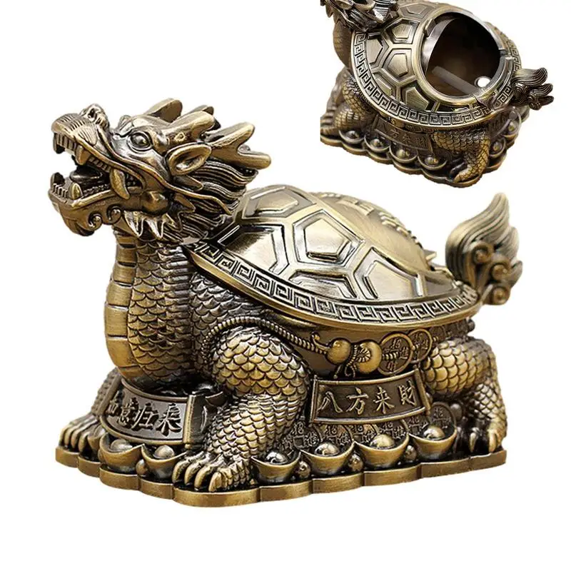 

Decorative Windproof Ashtray Outdoor Turtle Ashtray Outdoor Dragon Turtle Ashtray Ash Holder For Smoker Windproof Ashtray With