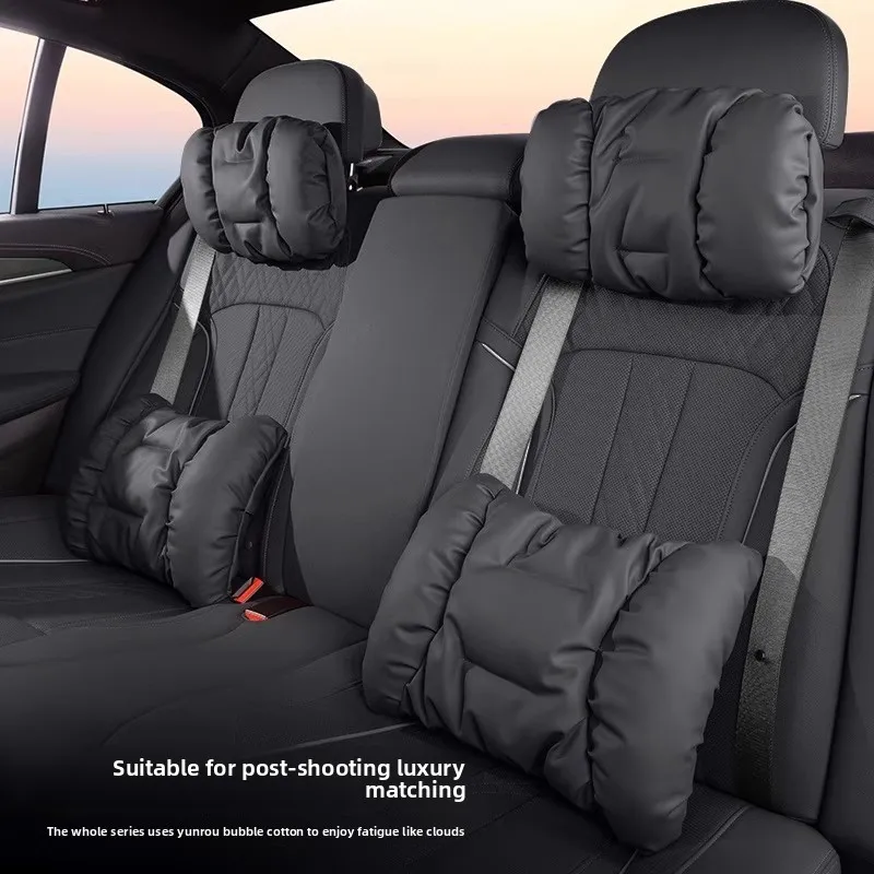 

For Tesla Model Y Juniper Car Headrest Neck Pillow Model Y/3 Car Waist Pillow Model 3 Highland Car Seat Headrest