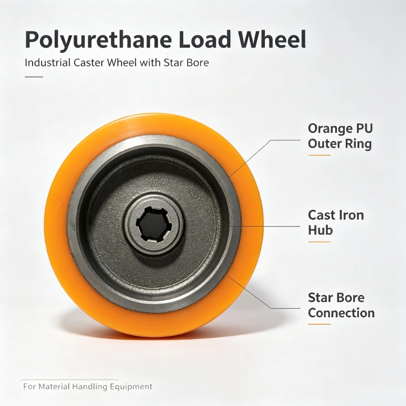 electric-forklift-drive-wheel-heavy-duty-wear-resistant-forklift-traction-wheel-assembly