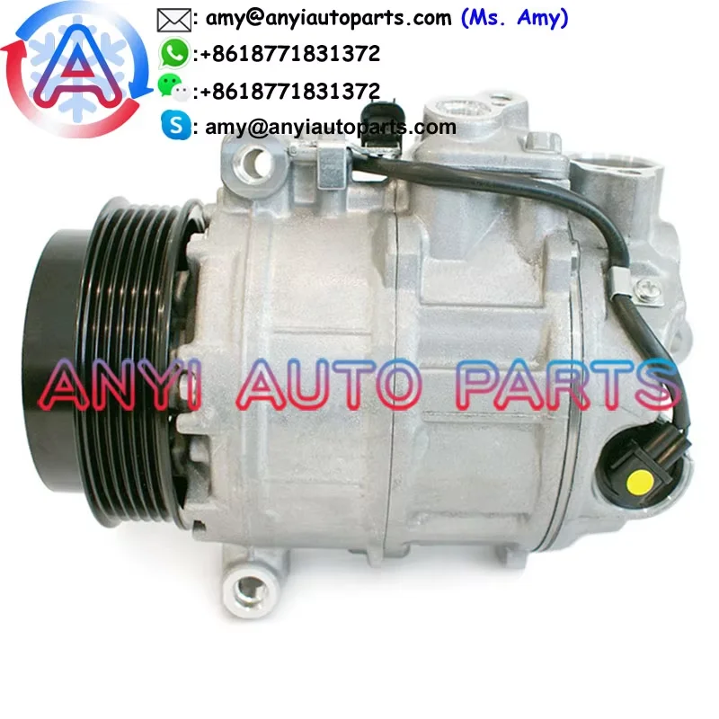 

COM650A Auto ac compressor 6SEU16C 6PK for Mercedes-benz C-CLASS C200/C250/E-CLASS E200/E250 0022304411