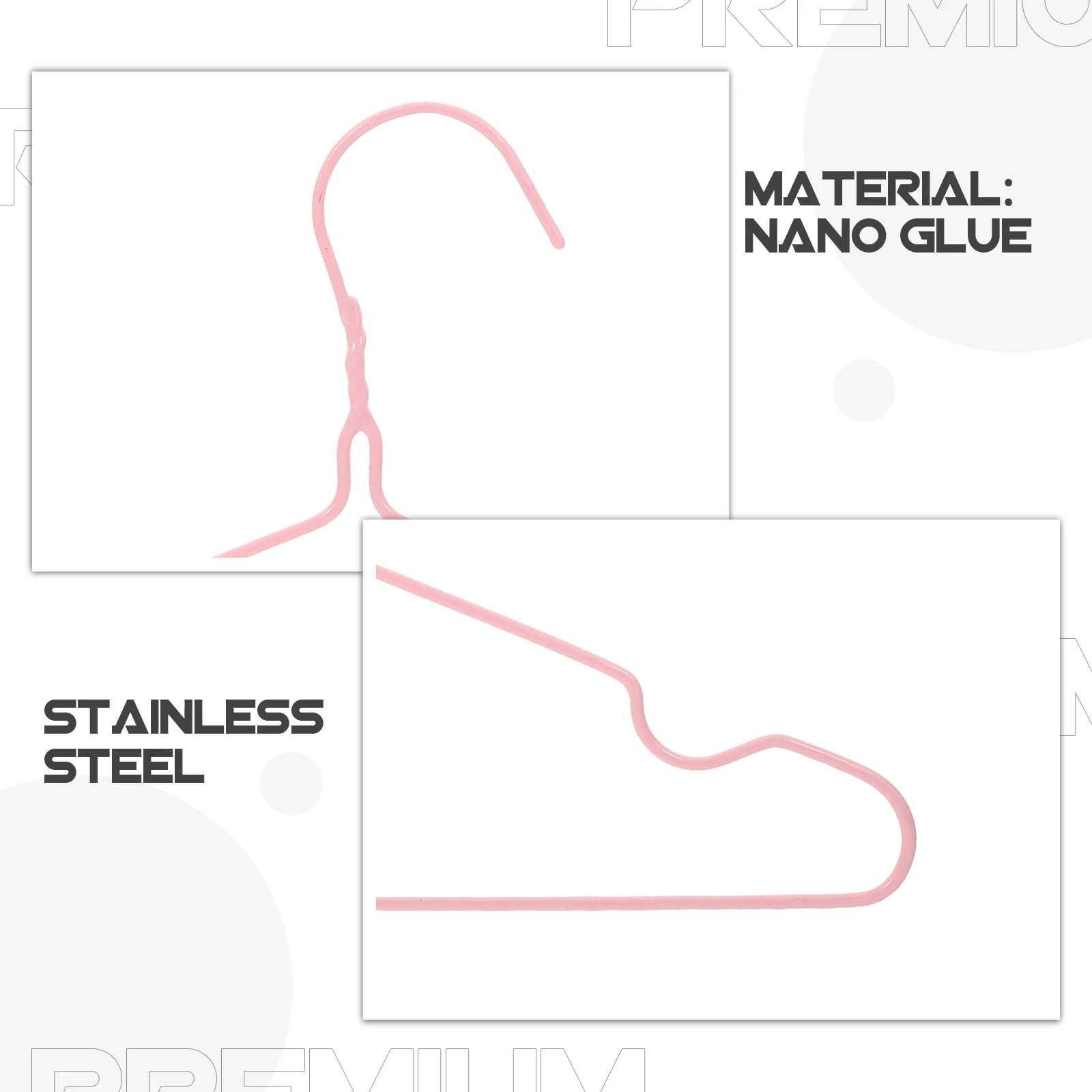 

10pcs slip Children Hangers Pink Kids Clothes Hanger Childrens Hangers For Clothes for Closet Drying Rack Stainless Small