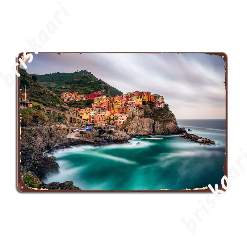 Италия Манарла День города металлический знак украшения гостиная клуб вечерние таблички жестяная вывеска плакат