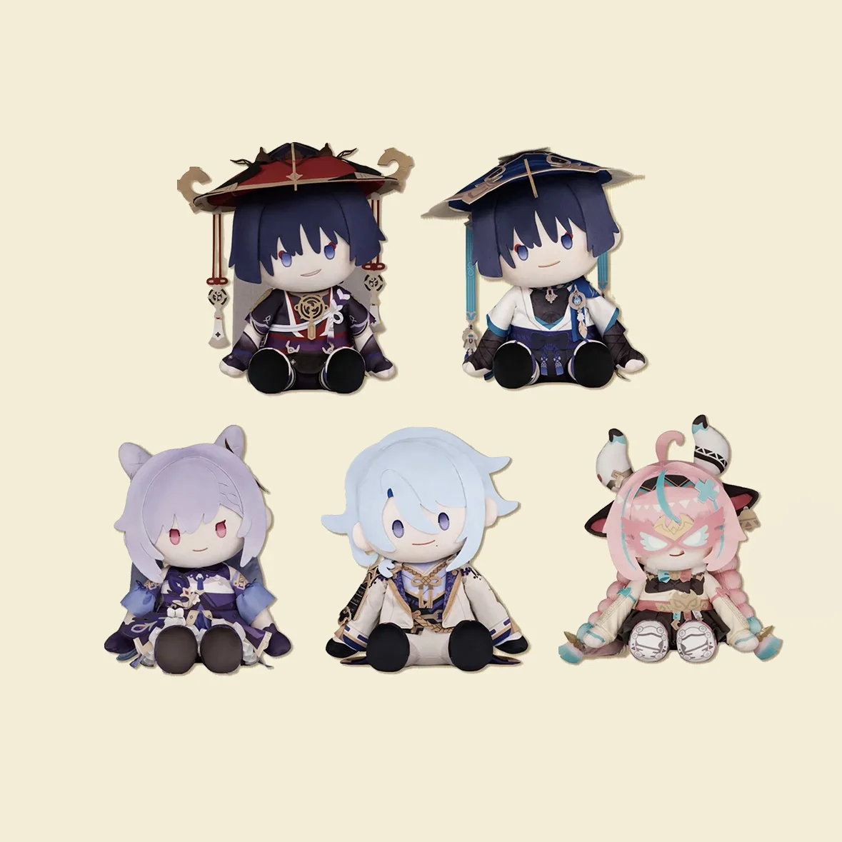 Presale Sunsyea Genshin Impact Official Merch Genshin miHoYo Original Authentic YFS Doll Wanderer Ayato Kaeya Keqing