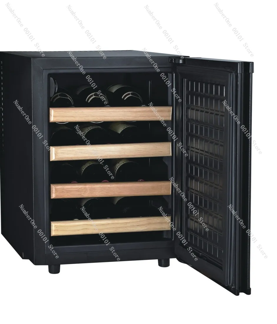 Hot Sale 12 Bottle Wine Cooler Black Thermoelectric Wine Fridge Freestanding Wine Refrigerator for Kitchen Home Bar