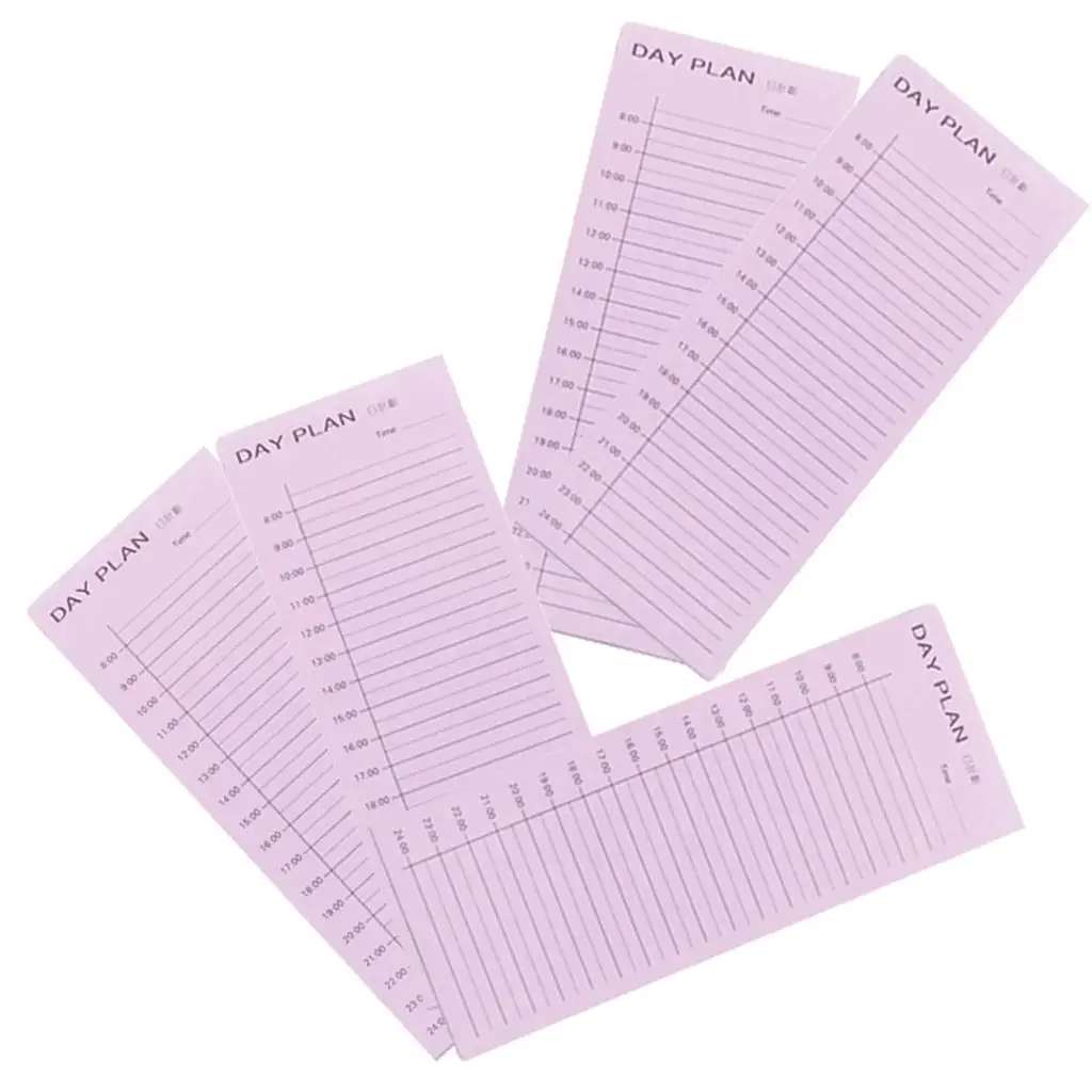 2-4pack Weekly Daily Planning Pad Tear Off To Do Pad Sticky Notes Day Plan
