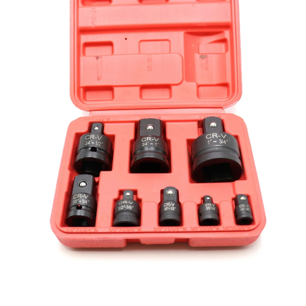 8 Pcs/Set Impact Socket Adapter, -V Socket Wrench Reducing Adapter, Drive Converter Kit, Hand Repair Tool Set