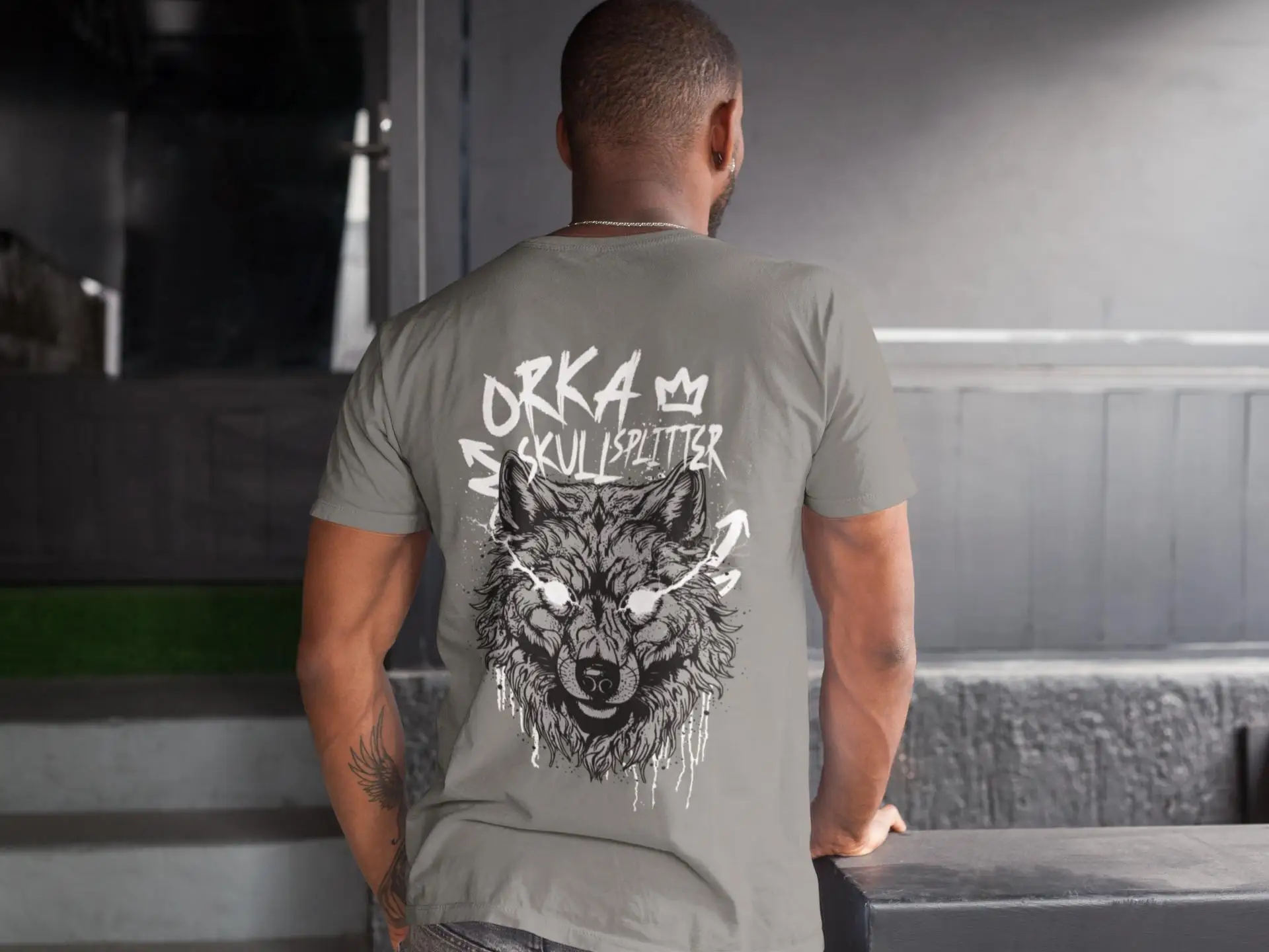 Orka Skullsplitter Tee || Bloodsworn Saga, Varg No Sense, Fury of the Gods, Bookish Merch, Fantasy Book Club