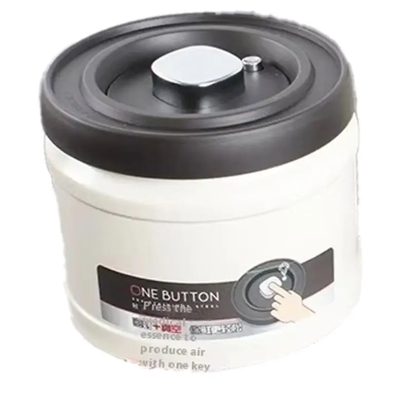 

AEE4-Coffee Bean Vacuum Sealed Tank Stainless Steel Grain Tea Nut Keep Fresh Kitchen Airtight Cans